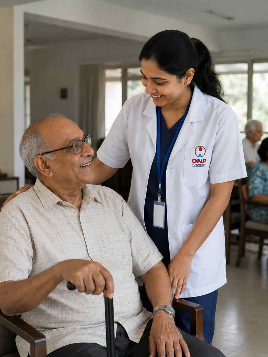 Hospital-backed healthcare and nursing support at Silver Homes Wagholi